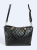 Klasyczna czarna pikowana torebka