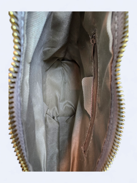 Beżowa torebka listonoszka