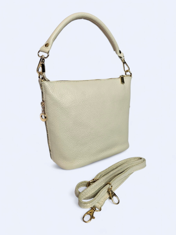 Beżowa torebka listonoszka