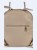 Stylowy skórzany plecak w jodełkę powder