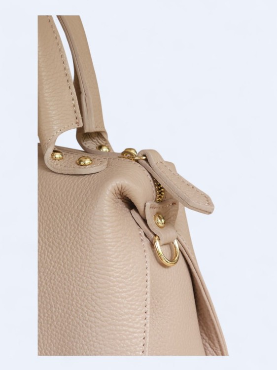 Klasyczna torebka kuferek z włoskiej skóry