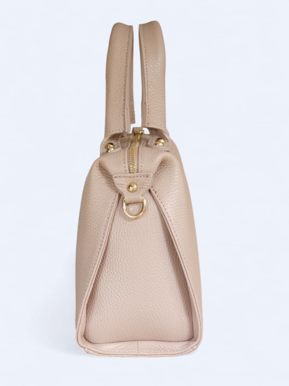 Klasyczna torebka kuferek z włoskiej skóry