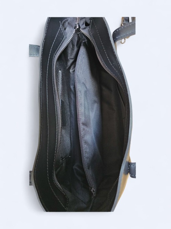 Klasyczna torba z naturalnej skóry