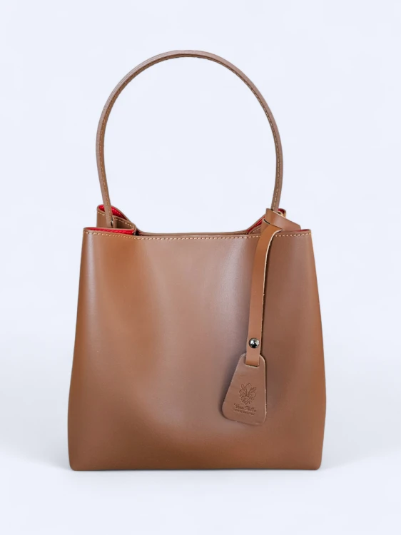 Skórzana shopperka VALENTINA