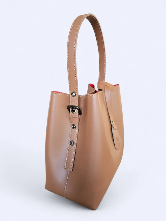 Skórzana shopperka VALENTINA