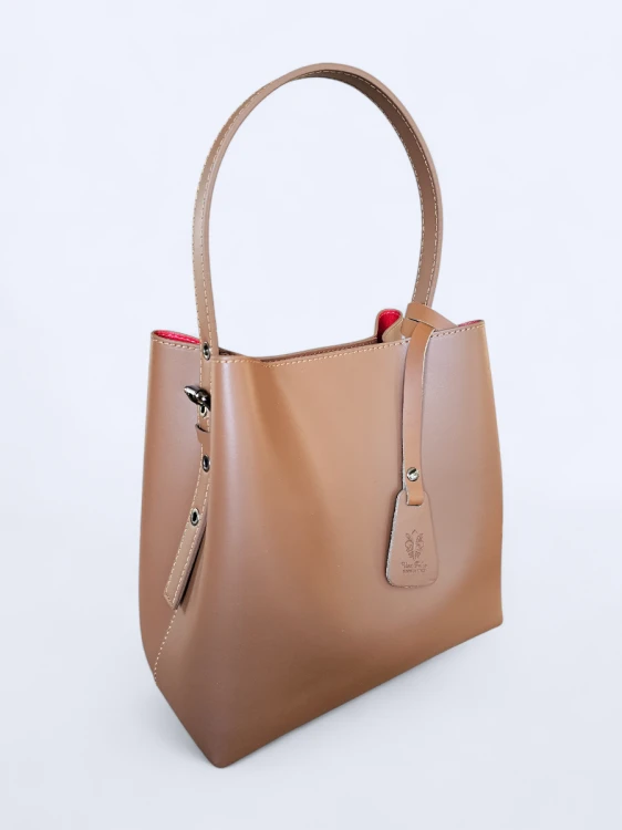 Skórzana shopperka VALENTINA