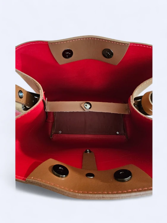 Skórzana shopperka VALENTINA