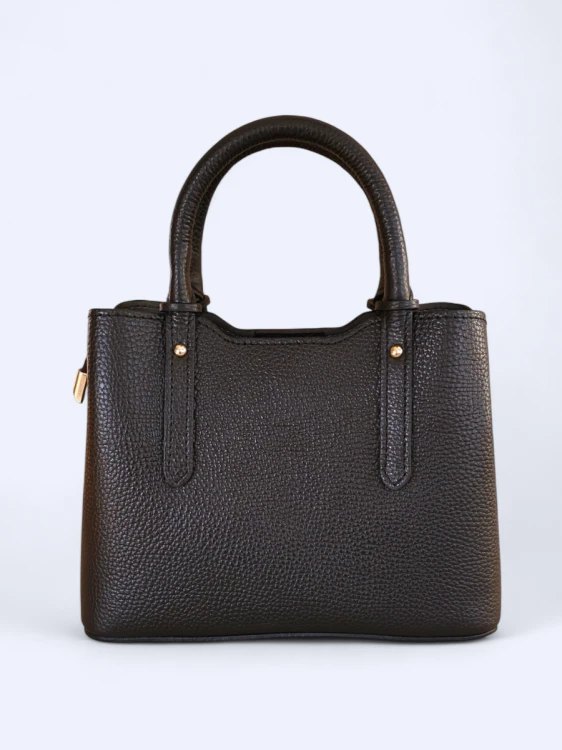 Skórzana torebka kuferek