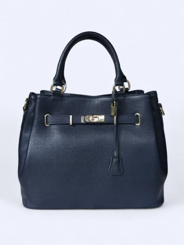 Pojemna torba shopper granat