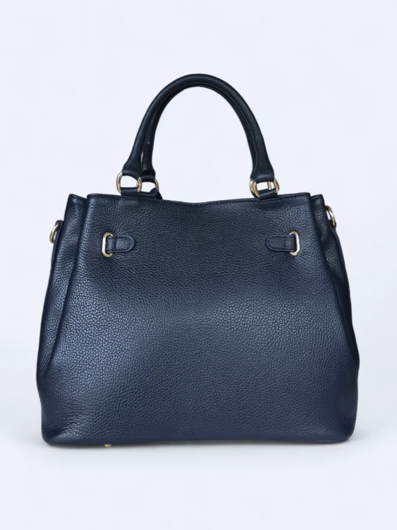 Pojemna torba shopper granat