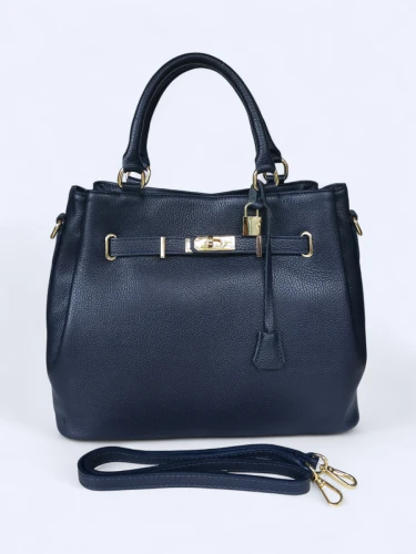 Pojemna torba shopper granat