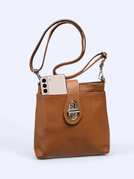 Torebka listonoszka skórzana Naya