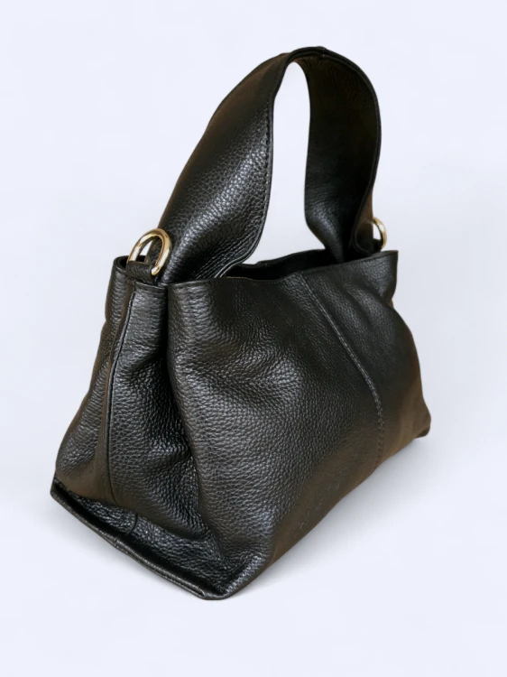 Klasyczna torba do ręki i na ramię czarna