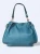 Klasyczna pojemna torebka Alessandra turkusowa