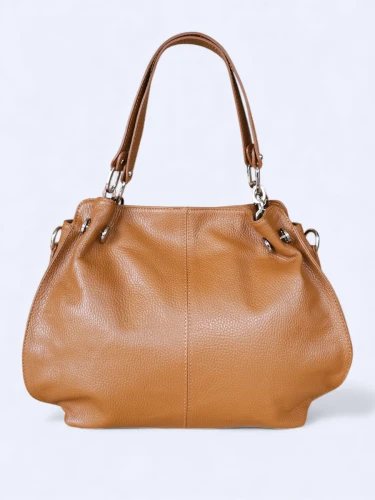 Klasyczna pojemna torebka Alessandra brązowa