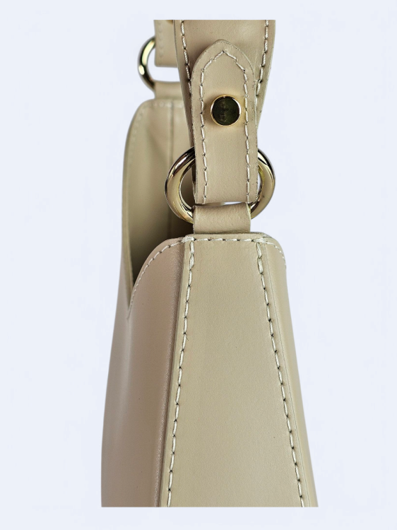 Torba kuferek do ręki i na ramię beżowa