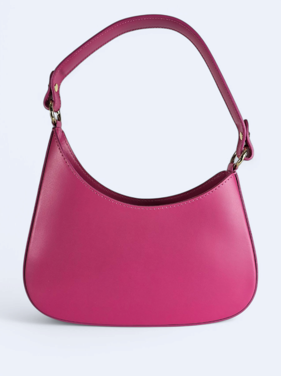 Torba kuferek do ręki i na ramię fuksja