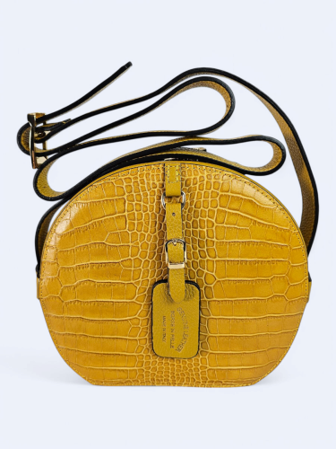 Okrągła listonoszka musztardowa